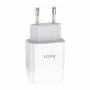 Мережевий зарядний пристрій HOCO C73A Glorious dual port charger White (6931474712912)