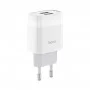 Мережевий зарядний пристрій HOCO C73A Glorious dual port charger White (6931474712912)