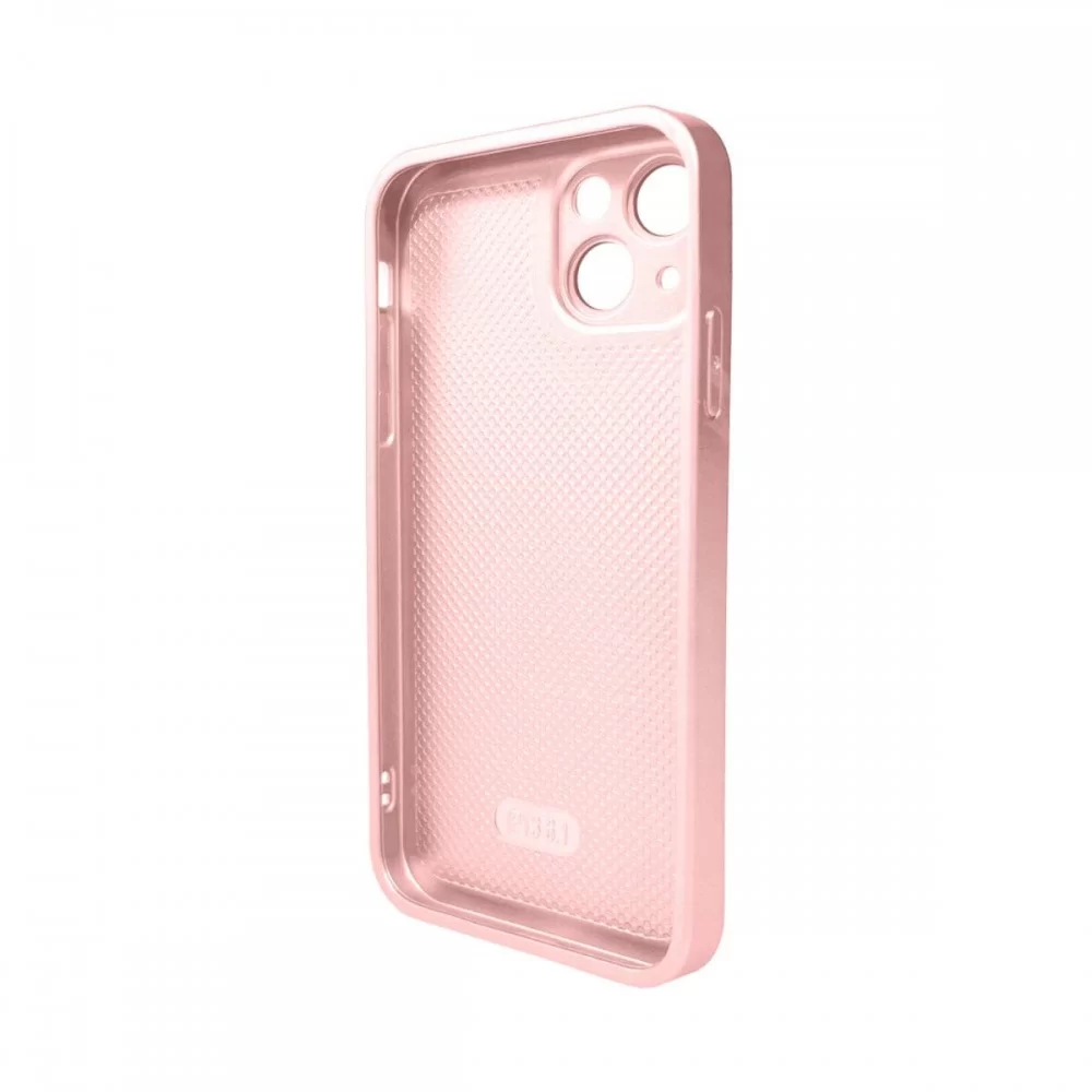Чохол для смартфона AG Glass Matt Frame Color Logo for Apple iPhone 13 Chanel Pink (AGMattFrameiP13Pink)