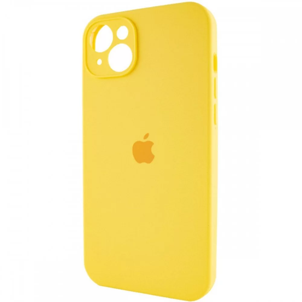 Чохол для смартфона Silicone Full Case AA Camera Protect for Apple iPhone 13 56,Sunny Yellow (FullAAi13-56)