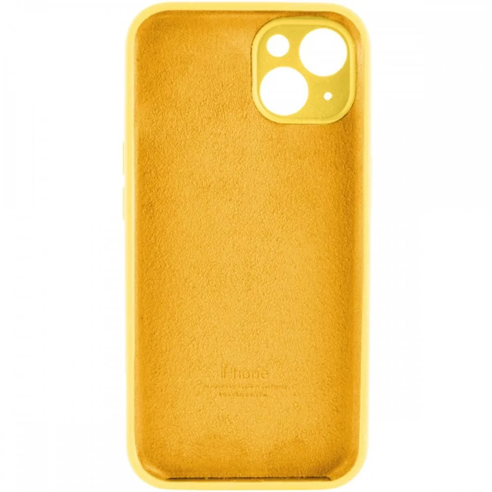 Чохол для смартфона Silicone Full Case AA Camera Protect for Apple iPhone 13 56,Sunny Yellow (FullAAi13-56)