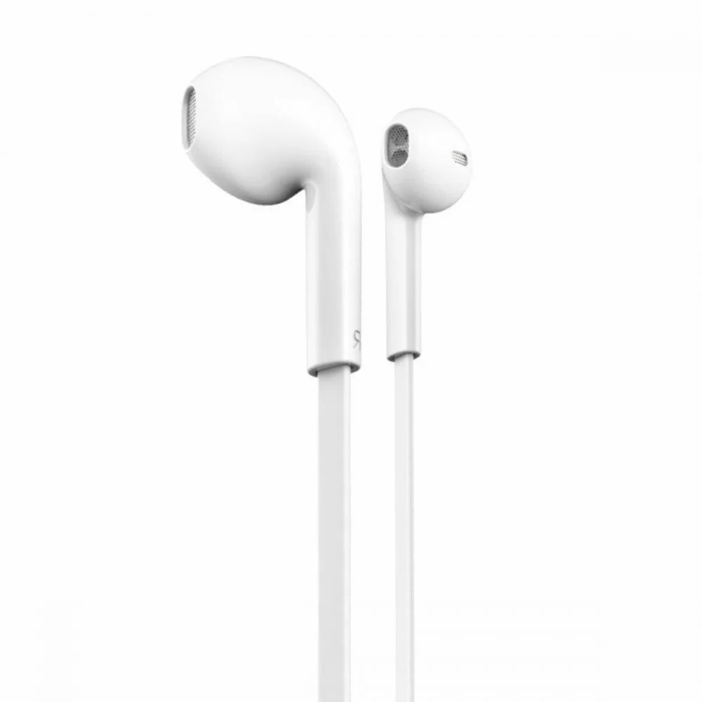 Навушники BOROFONE BM23 Bright sound universal earphones with mic White (BM23W)
