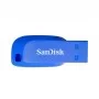 Flash SanDisk USB 2.0 Cruzer Blade 64Gb Electric Blue (SDCZ50C-064G-B35BE)