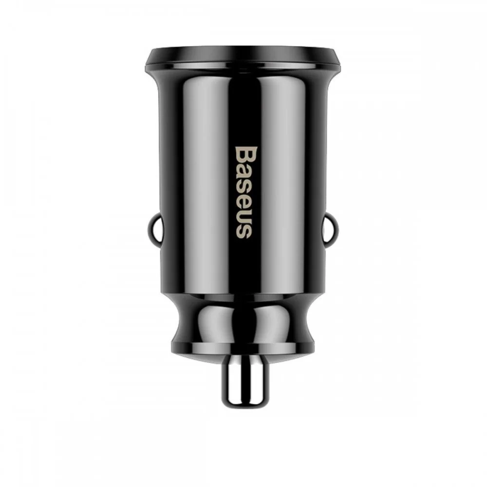 Автомобільний зарядний пристрій Baseus Grain Car Charger 3.1A Black (CCALL-ML01)