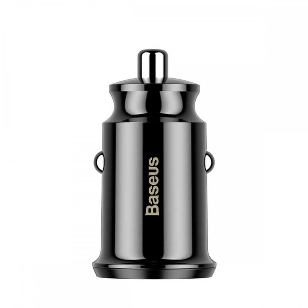 Автомобільний зарядний пристрій Baseus Grain Car Charger 3.1A Black (CCALL-ML01)
