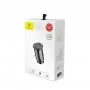 Автомобільний зарядний пристрій Baseus Grain Car Charger 3.1A Black (CCALL-ML01)