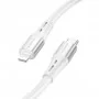 Кабель BOROFONE BX88 Solid PD silicone charging data cable for iP White (BX88LPW)