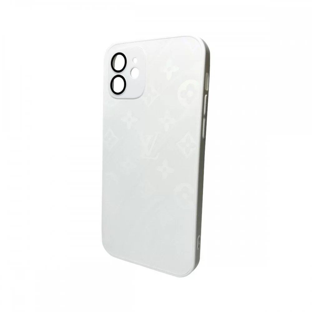 Чохол для смартфона AG Glass Gradient LV Frame for Apple iPhone 14 Pearly White (AGLVFrameiP14White)