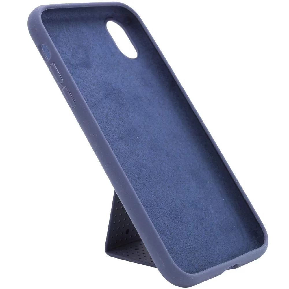 Чохол Silicone Case Hand Holder для Apple iPhone XS Max (6.5
