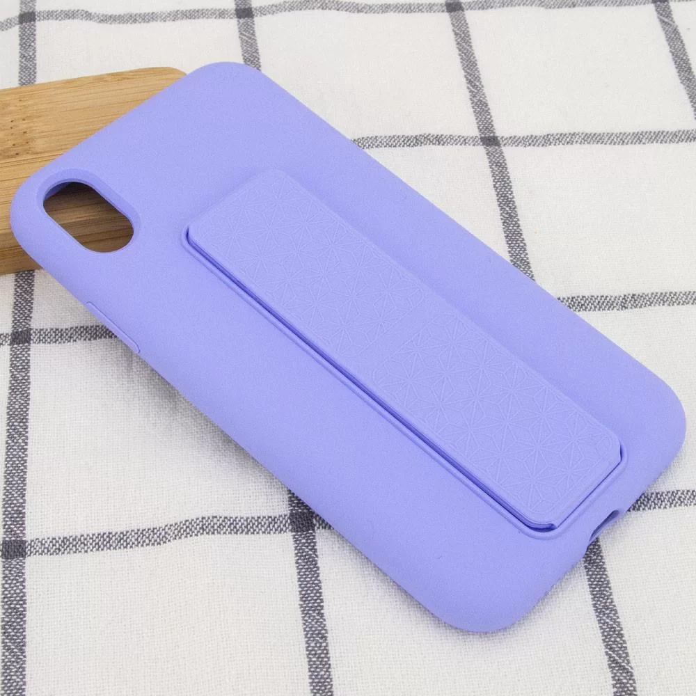 Чохол Silicone Case Hand Holder для Apple iPhone XS Max (6.5