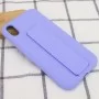 Чохол Silicone Case Hand Holder для Apple iPhone XS Max (6.5