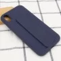Чохол Silicone Case Hand Holder для Apple iPhone XS Max (6.5