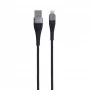 Кабель Borofone BX32 Munificent Lightning 0.25m Black