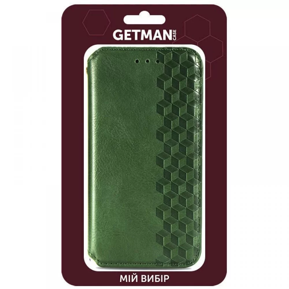Шкіряний чохол книжка GETMAN Cubic (PU) для Xiaomi Redmi 12C