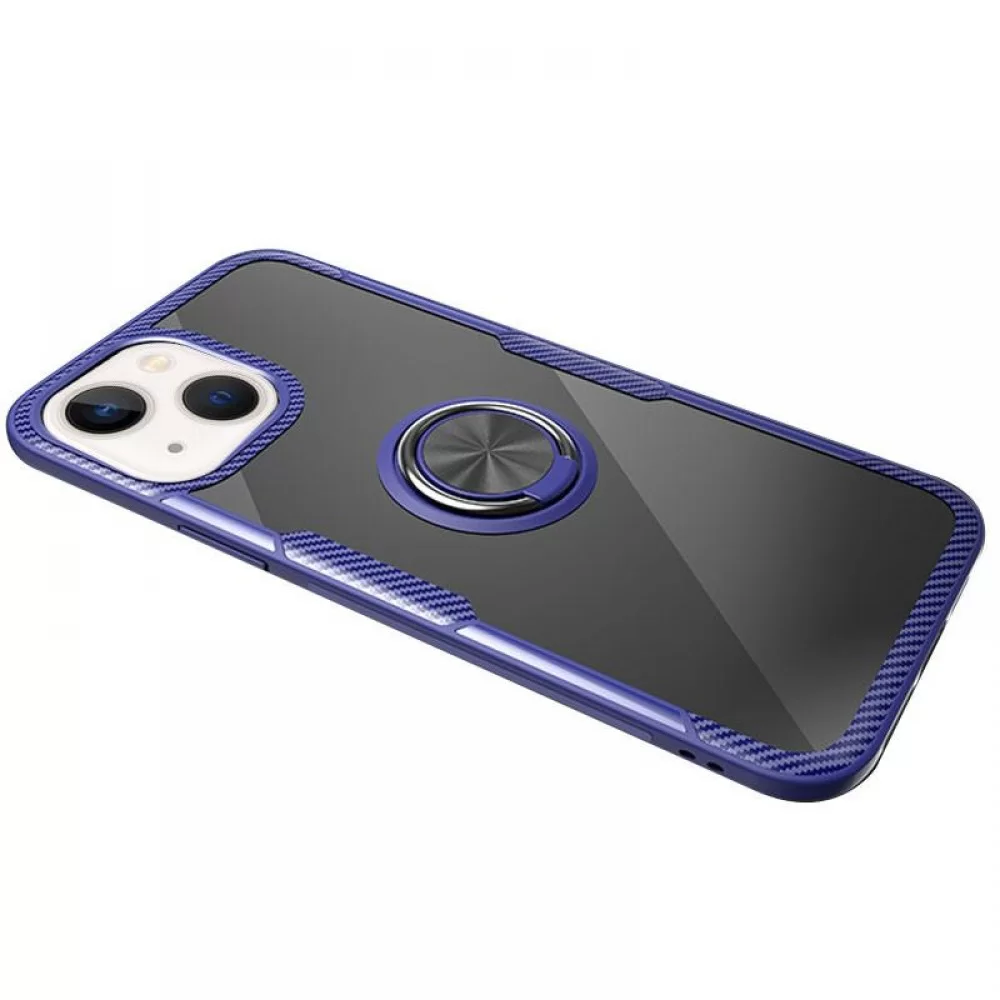 TPU+PC чохол Deen CrystalRing for Magnet (opp) для Apple iPhone 13 (6.1