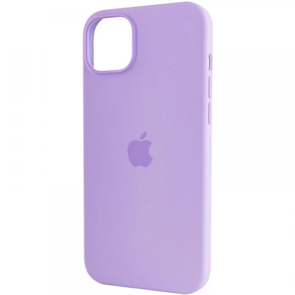 Чохол Silicone case (AAA) full with Magsafe для Apple iPhone 14 (6.1