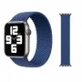 Тканевый монобраслет STR Braided Solo Loop (OEM) for Apple Watch 38/40/41 mm (Размер S) - Charcoal