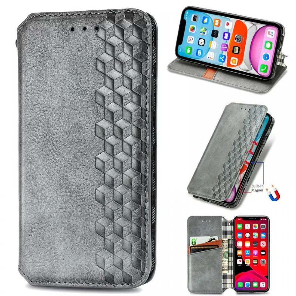 Шкіряний чохол книжка GETMAN Cubic (PU) для Samsung Galaxy A73 5G