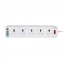 Мережевий Подовжувач LDNIO SC10610 (10 ports / 1PD / 1QC3.0 / 4 USB / 2m)