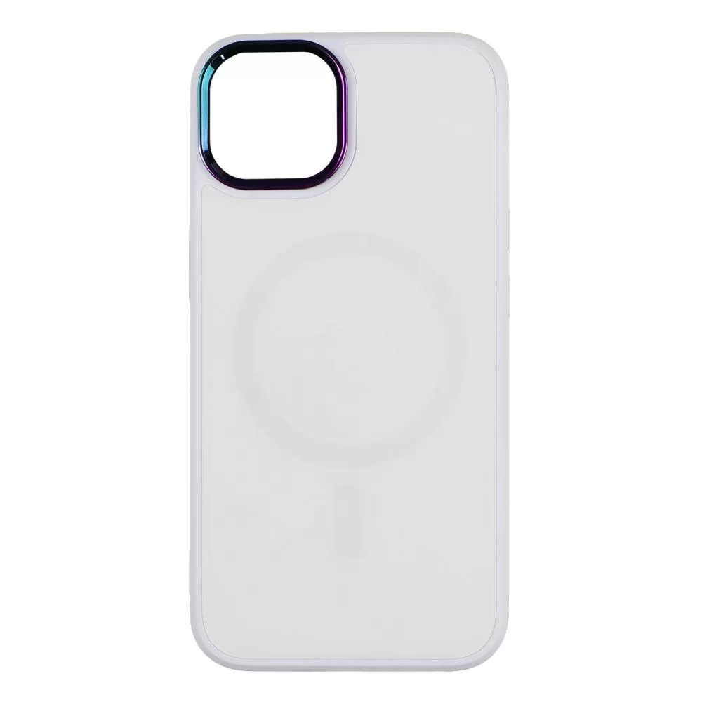 Чохол AG-Glass Chrome Camera with Magsafe для Iphone 14 Pro Max