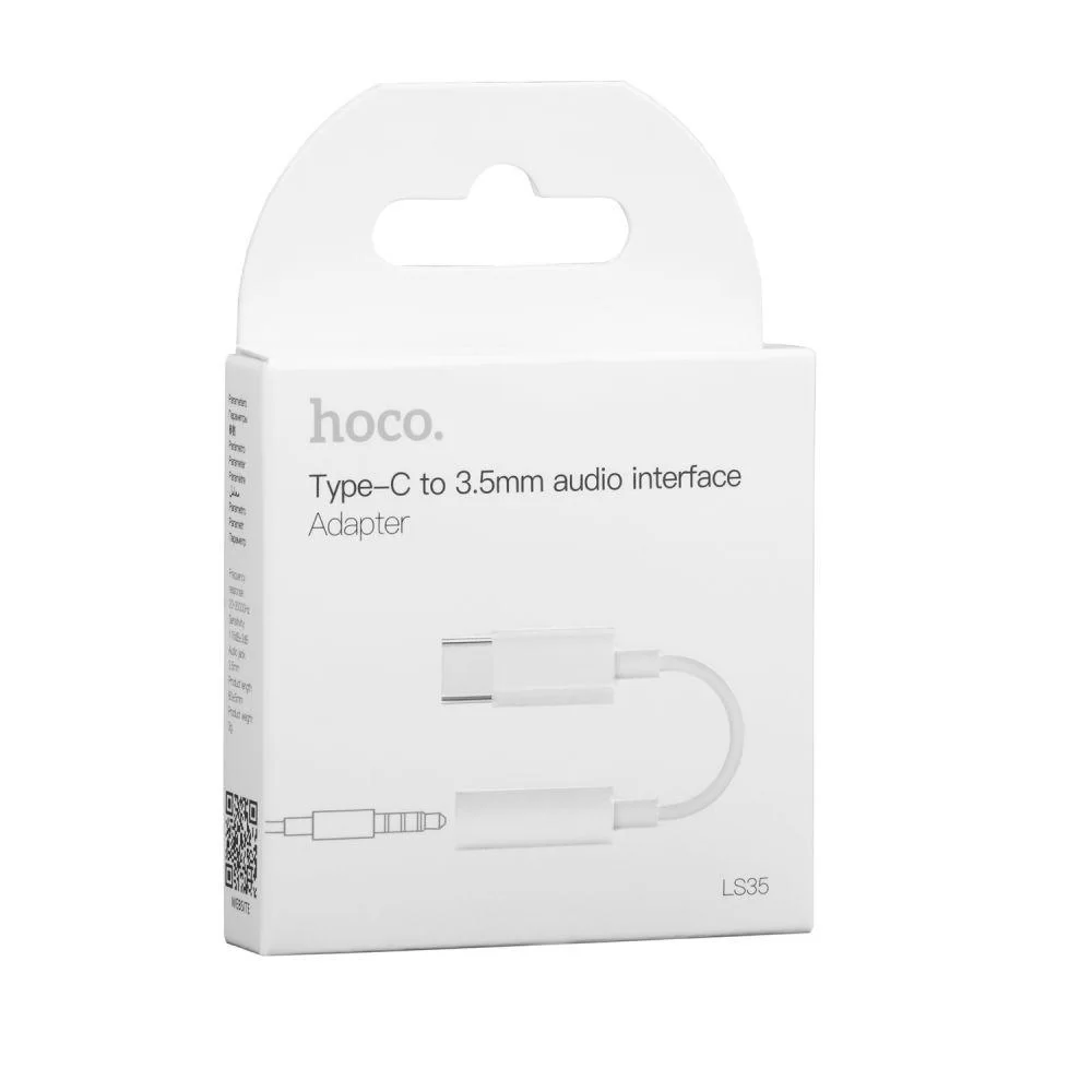 Перехідник Hoco LS35 Type-C to 3.5mm digital audio converter