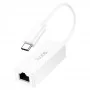 Перехідник Hoco UA22 Type C to Ethernet adapter (100 Mbps)