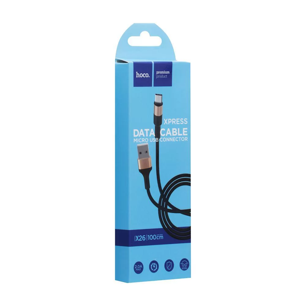 Кабель USB Hoco X26 Xpress Charging Micro
