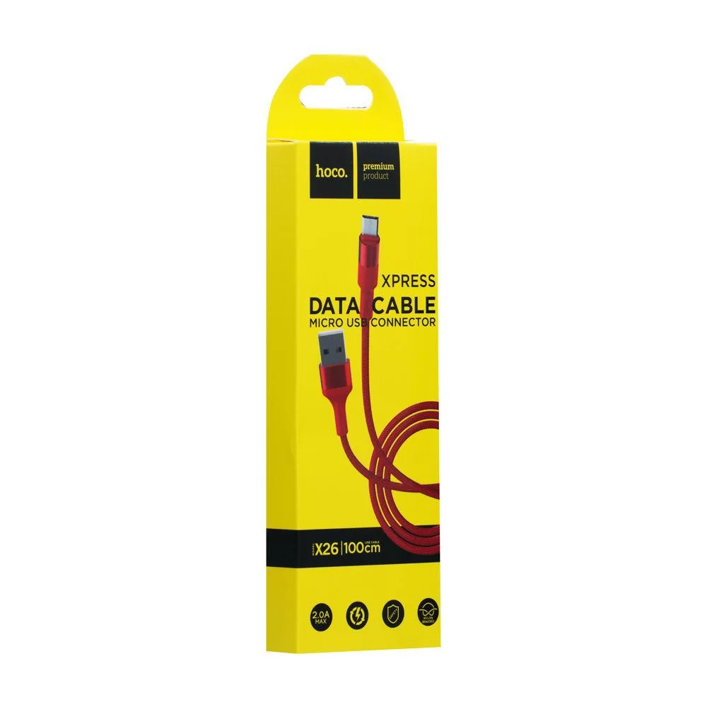 Кабель USB Hoco X26 Xpress Charging Micro