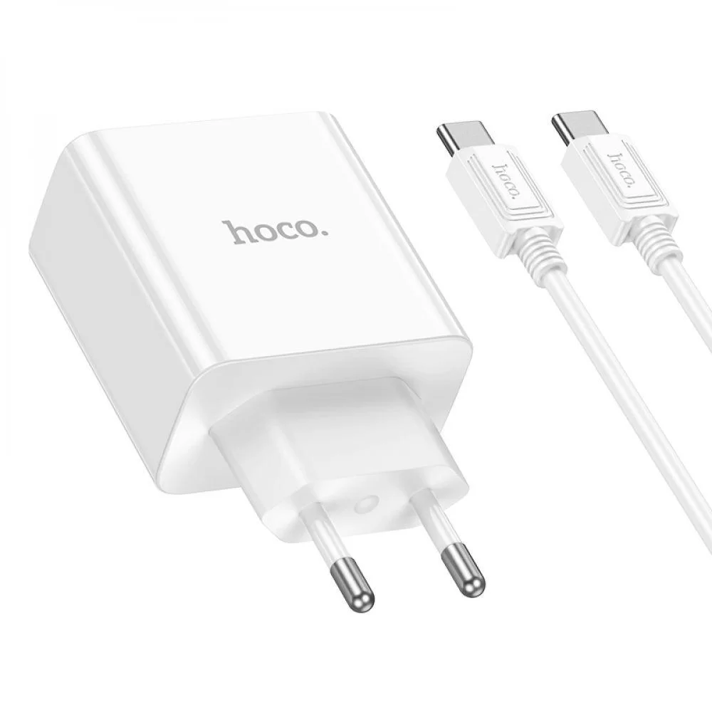 Мережевий Зарядний Пристрій Hoco C108A Leader PD35W/QC Type-C to Type-C