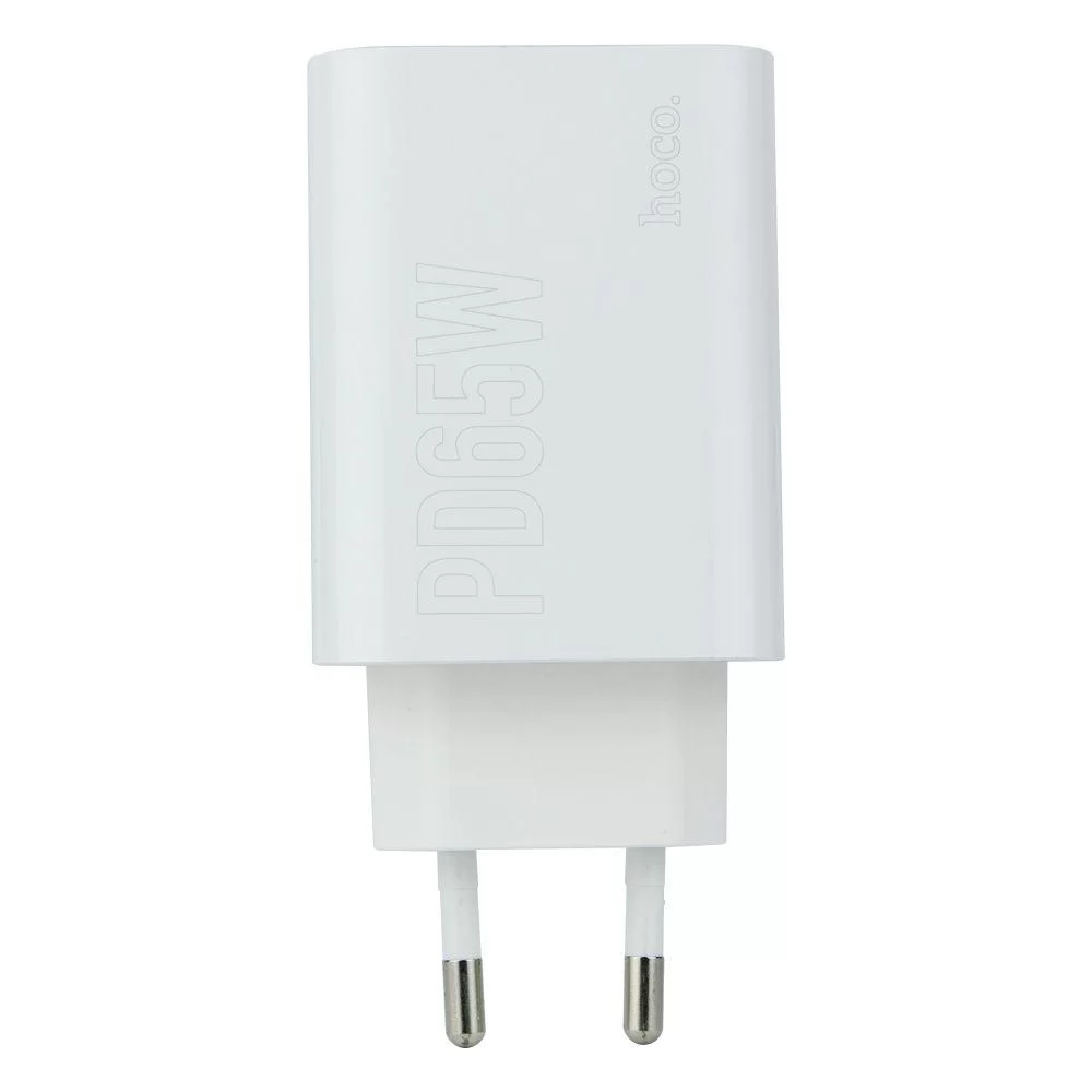 Мережевий Зарядний Пристрій Hoco DC40 PD 65W + QC3.0 Type-C to Type-C
