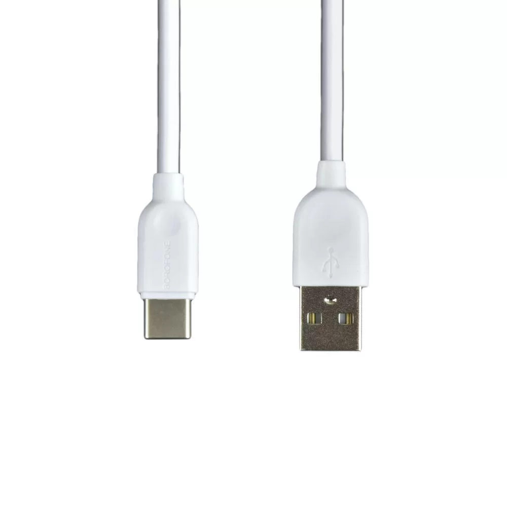 Мережевий Зарядний Пристрій Borofone BA58A Digital Display Type-C 2USB 2.4A