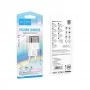 Мережевий Зарядний Пристрій Hoco C125A Transparent PD20W/QC