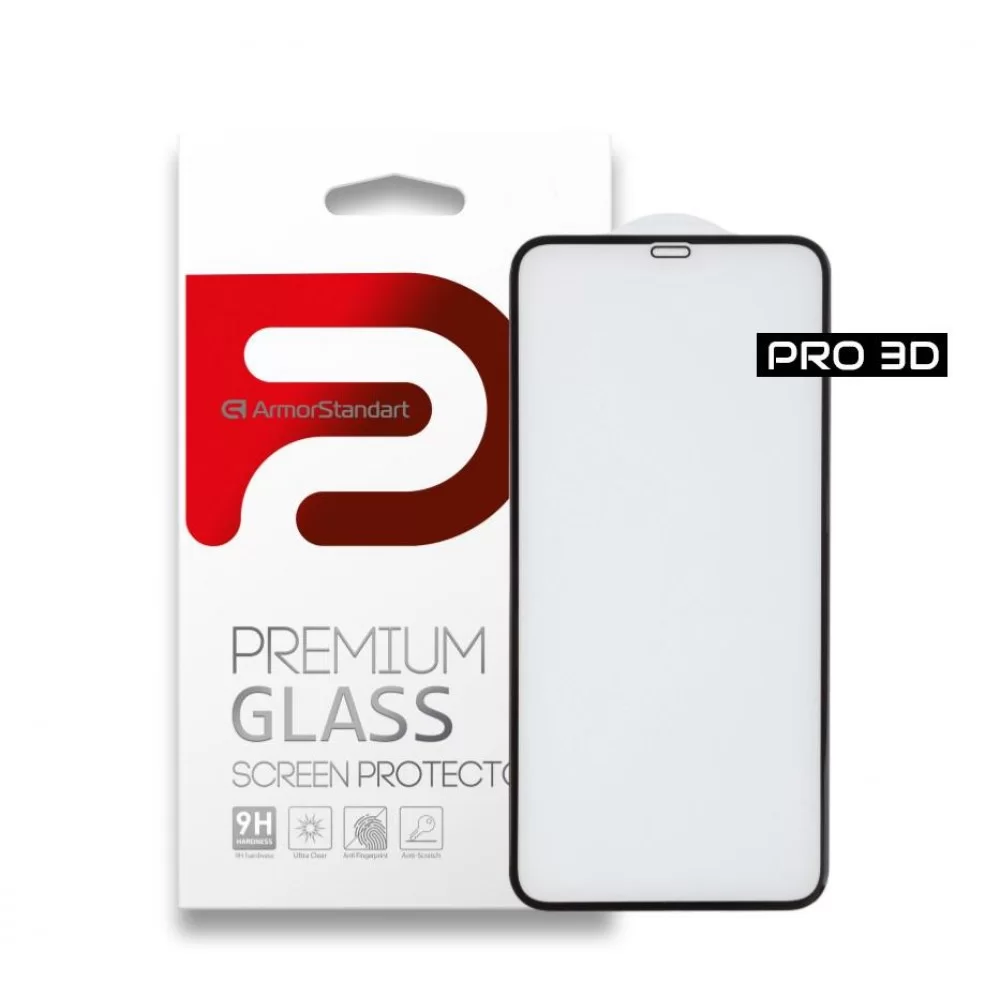Захисне скло ArmorStandart Pro 3D для Apple iPhone 11 Pro Max/XS Max Black (ARM55372-GP3D-BK)
