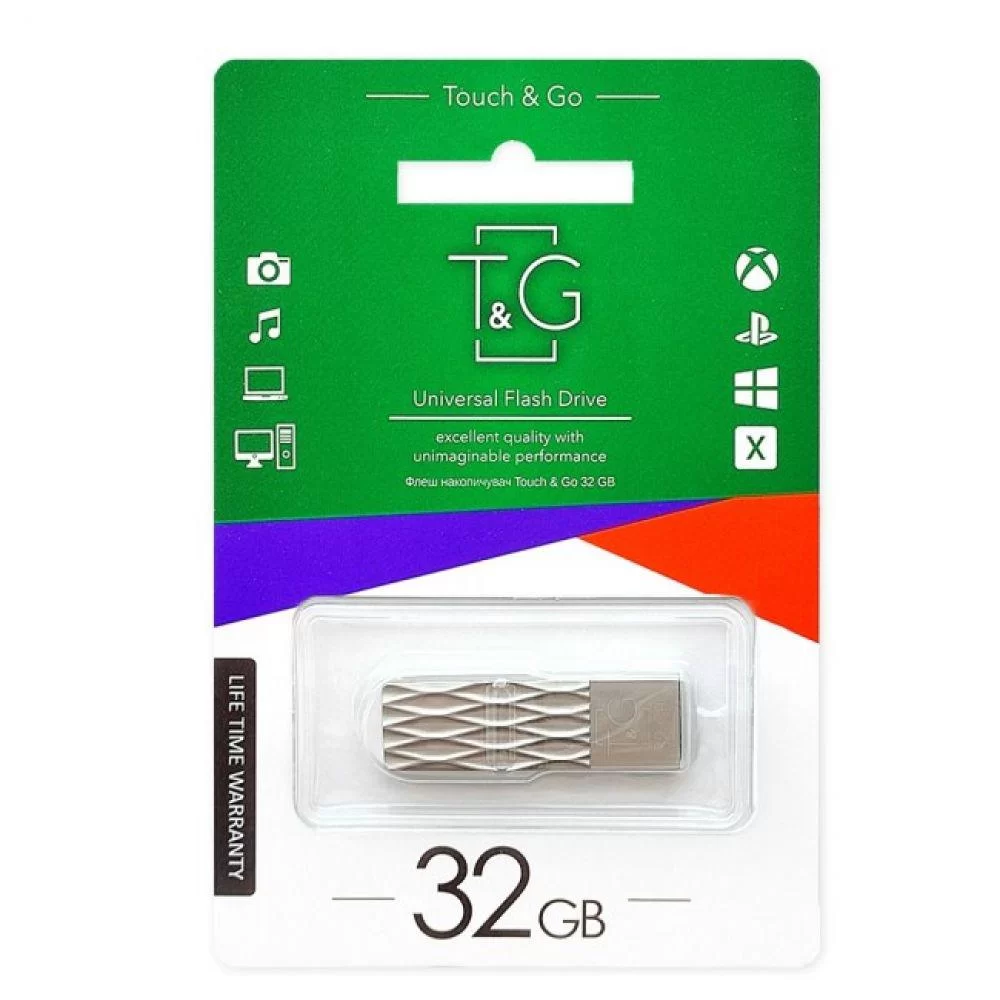 USB флеш-накопичувач T&amp;G 32gb Metal 103