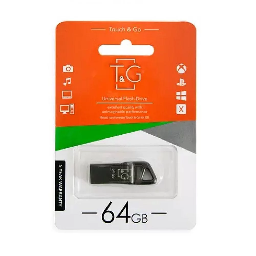 USB флеш-накопичувач 3.0 T&amp;G 64gb Metal 114