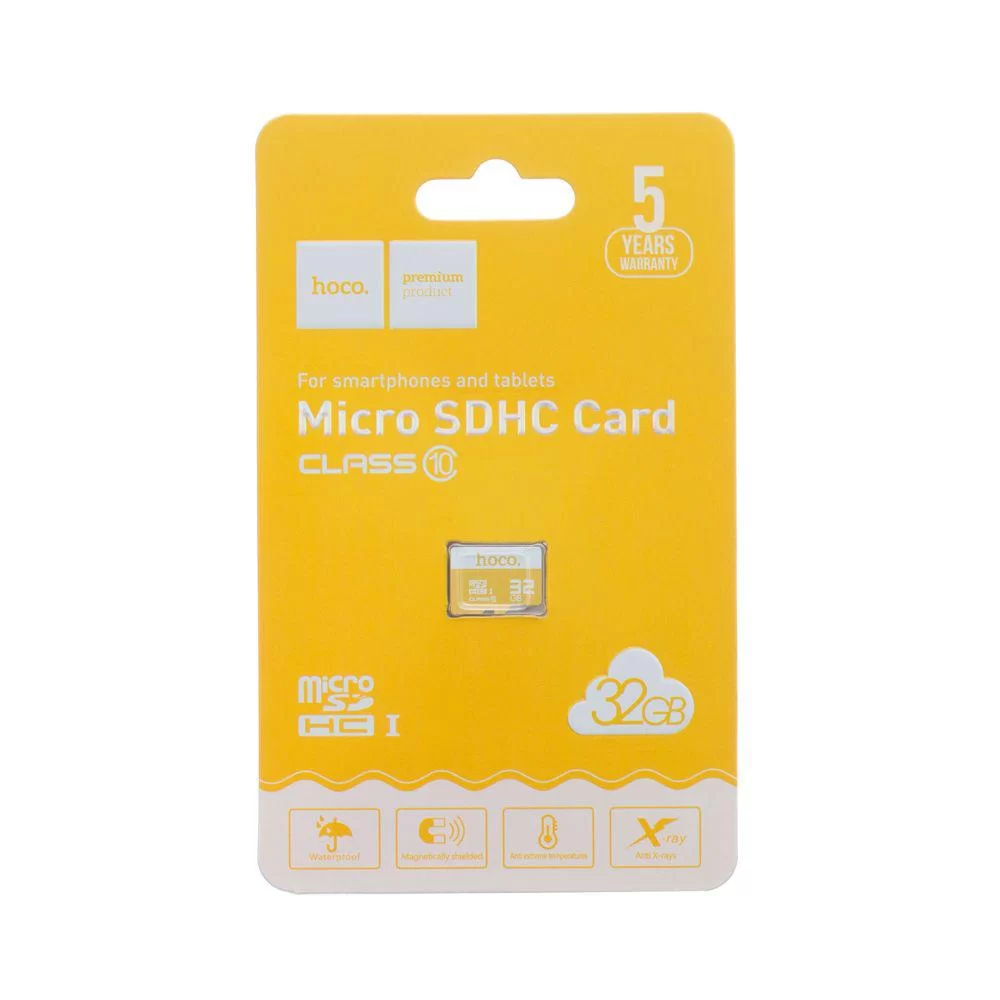 Карта Пам'яті Hoco MicroSDHC 32gb 10 Class