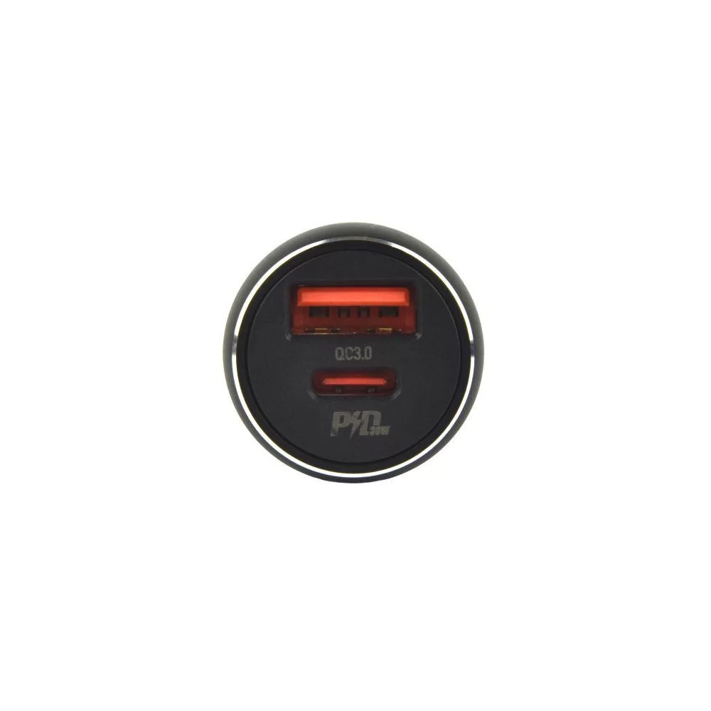 Автомобільний Зарядний Пристрій Hoco NZ5 Smooth road PD30W+QC3.0