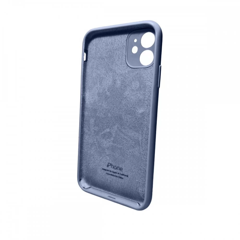 Чохол для смартфона Silicone Full Case AA Camera Protect for Apple iPhone 11 кругл 53,Sierra Blue (FullAAKPi11-53)
