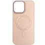Шкіряний чохол Bonbon Leather Metal Style with MagSafe для Apple iPhone 15 Pro (6.1