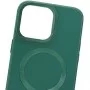 Шкіряний чохол Bonbon Leather Metal Style with MagSafe для Apple iPhone 15 Pro (6.1