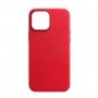 Чохол для смартфона Leather AAA Full Magsafe IC for iPhone 14 Pro Crimson (Leat14PCrimson)