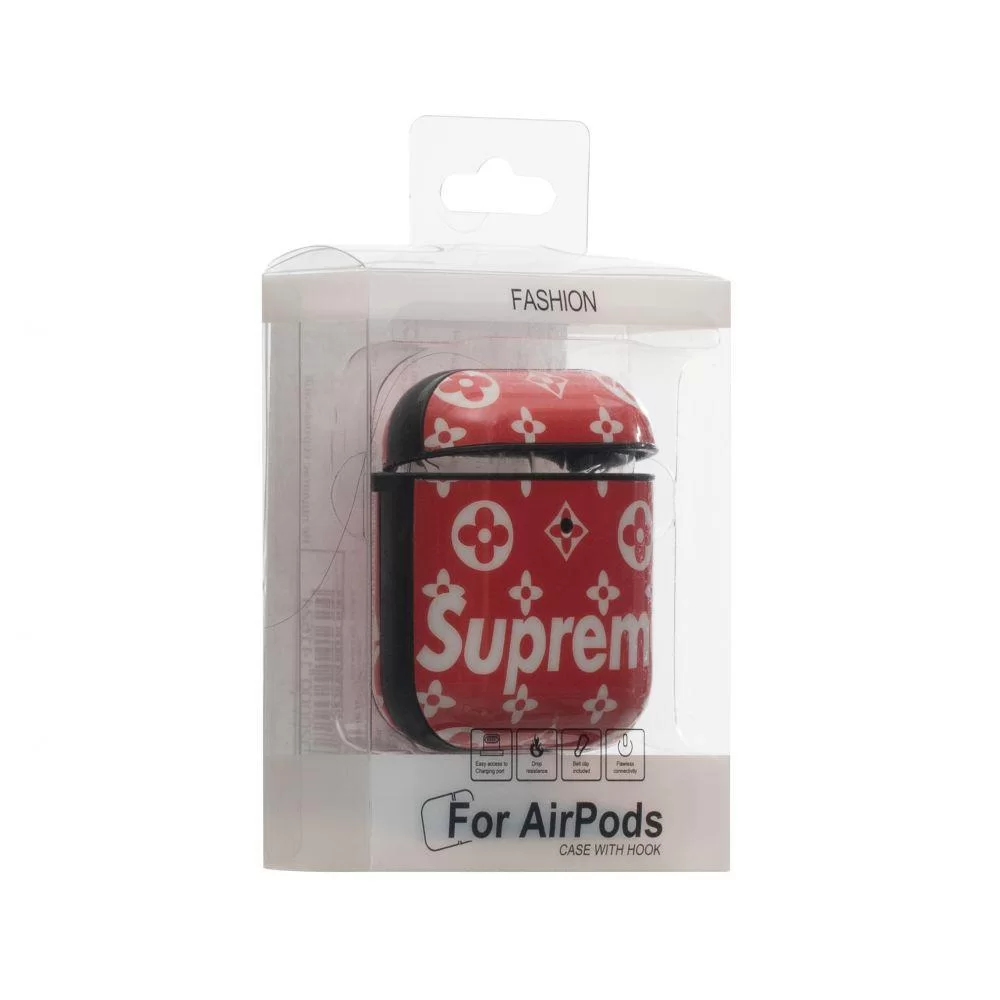Футляр для Навушників Airpods 1/2 Glossy Brand