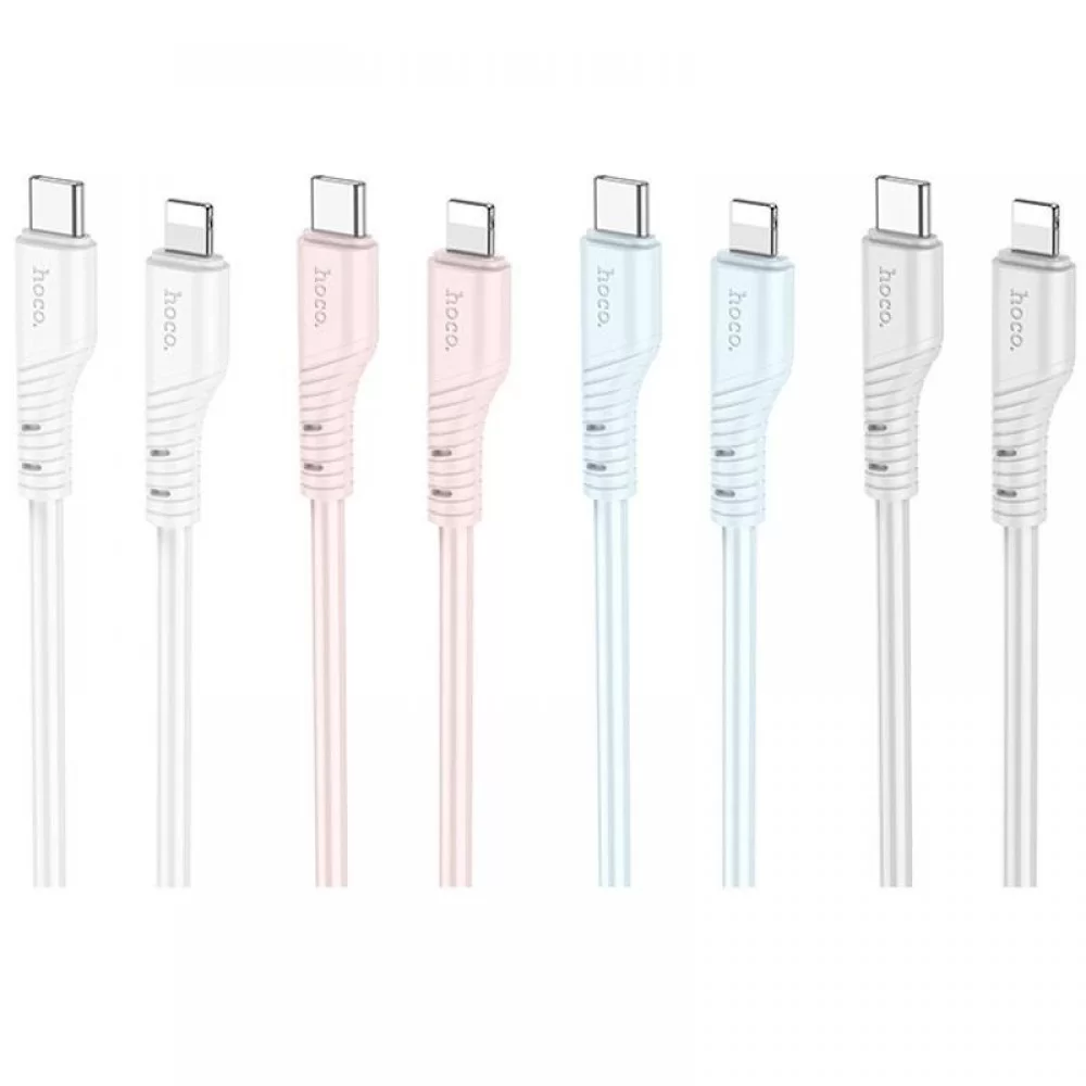 Дата кабель Hoco X97 Crystal color Type-C to Lightning 20W (1m)