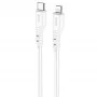 Дата кабель Hoco X97 Crystal color Type-C to Lightning 20W (1m)