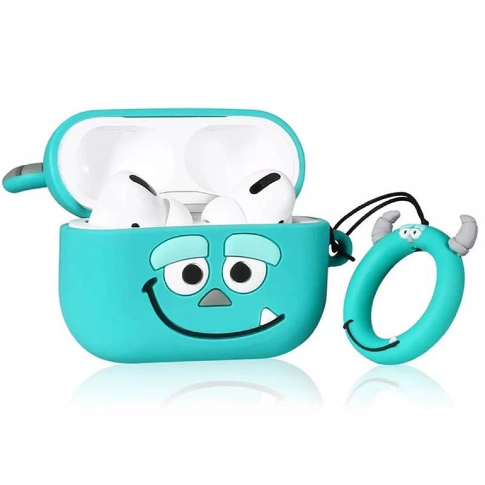 Силіконовий футляр Cartoons&Heroes для навушників AirPods Pro + кільце