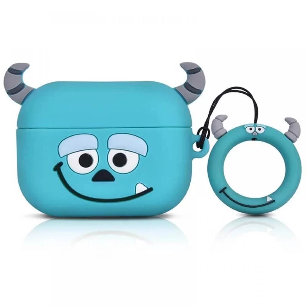 Силіконовий футляр Cartoons&Heroes для навушників AirPods Pro + кільце