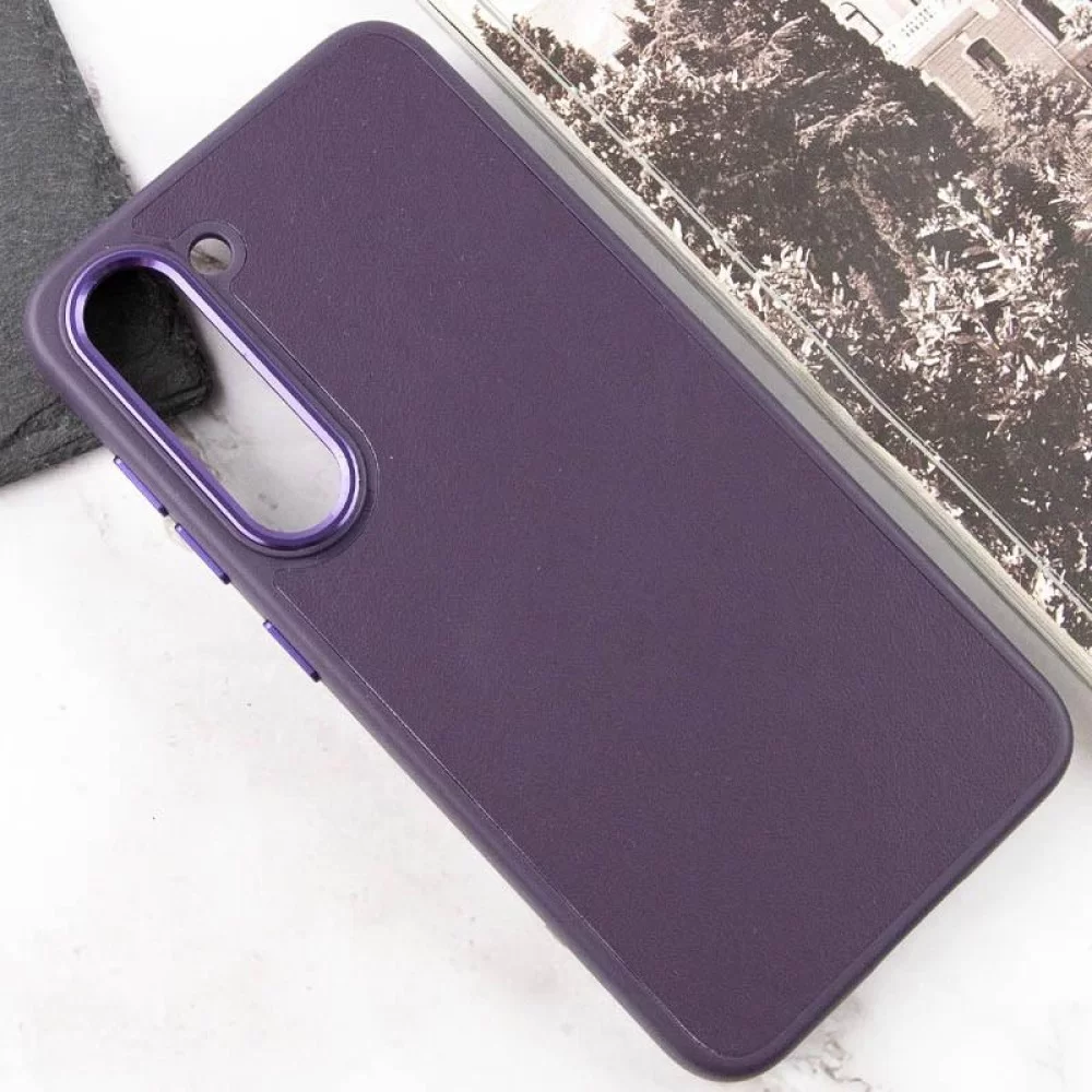 Шкіряний чохол Bonbon Leather Metal Style для Samsung Galaxy S23+
