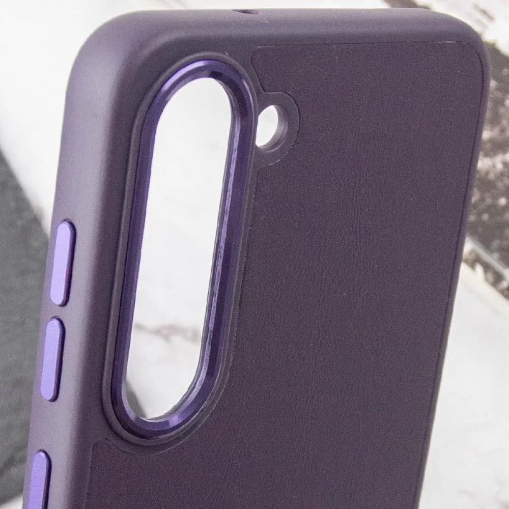 Шкіряний чохол Bonbon Leather Metal Style для Samsung Galaxy S23+