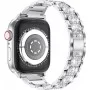 Металлический ремешок STR 3-bead Diamond Metal Band for Apple Watch 41/40/38 mm - Black