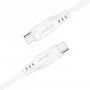 Кабель ACEFAST C3-03 Type-C to Type-C 3A, 60W, 1.2m, TPE, TPE connectors, White (AFC3-03W)